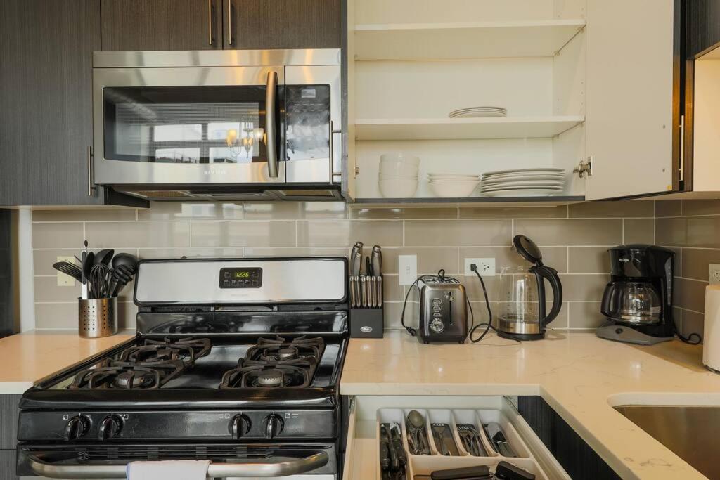 Apartmán Mccormick 2Br-2Ba For Up To 8 Guests With Optional Parking & Gym Access Chicago Exteriér fotografie