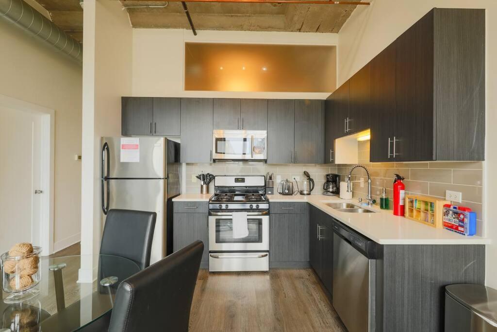 Apartmán Mccormick 2Br-2Ba For Up To 8 Guests With Optional Parking & Gym Access Chicago Exteriér fotografie